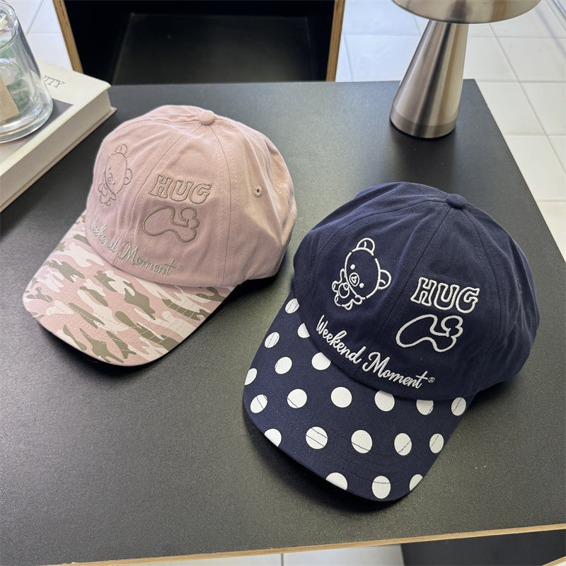 Damen-Baseballkappe mit verspielter Stickerei