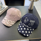 Damen-Baseballkappe mit verspielter Stickerei