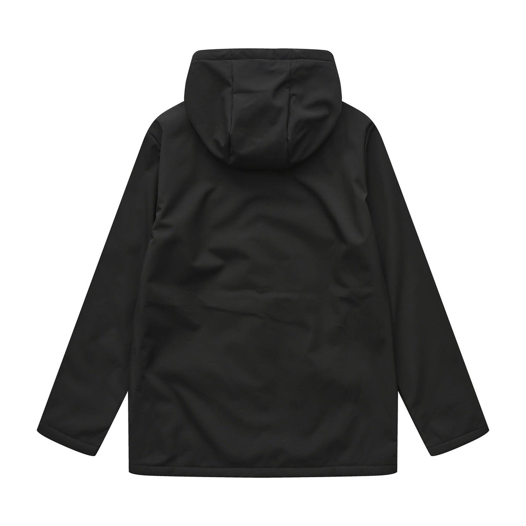 Damen wetterfeste Parkajacke mit verstellbarem Kordelzug EB