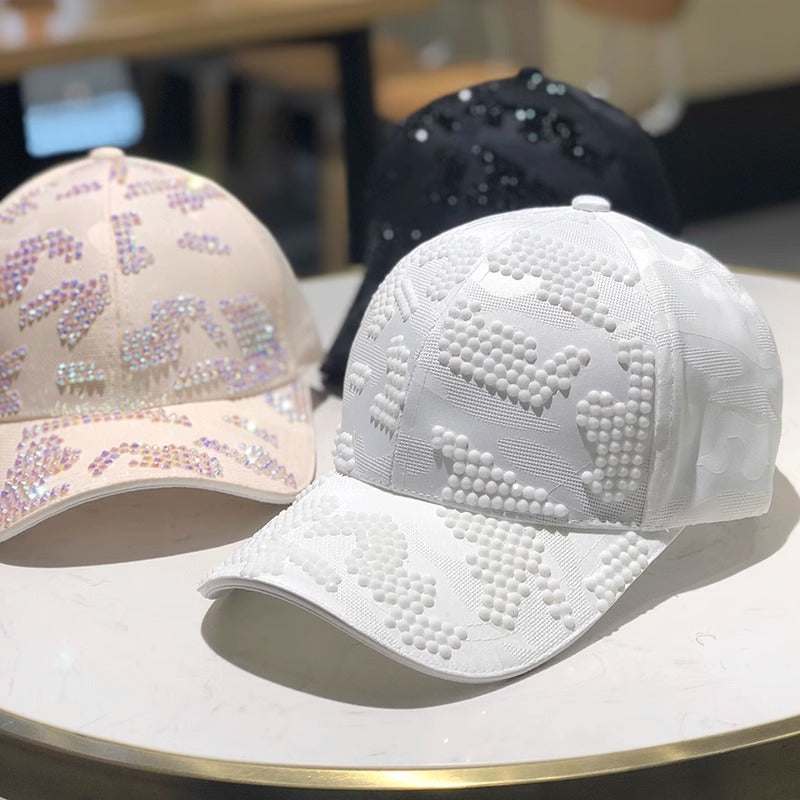 Damen-Baseballkappe mit Pailletten