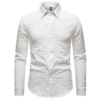Herren Hemd mit strukturiertem Design EB