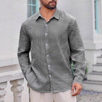 Herren Hemd mit schmalen Streifen EB