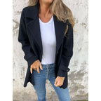 Damen elegante und bequeme Blazerjacke EB