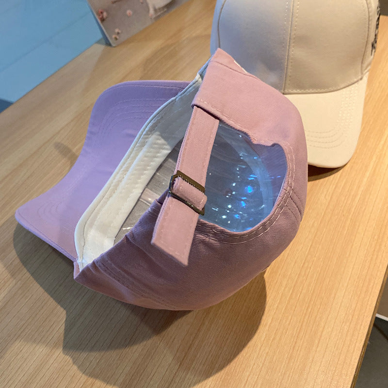 Lässige Damen-Baseballcap aus Baumwolle