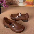 Damen Bequeme Clogs mit modischem Schnallen-Detail EB