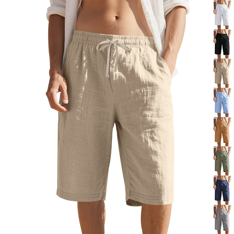 Herren-Bermuda aus Musselin