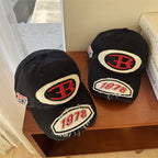 Herren Baseballkappe mit Vintage-Grafik im Used-Look