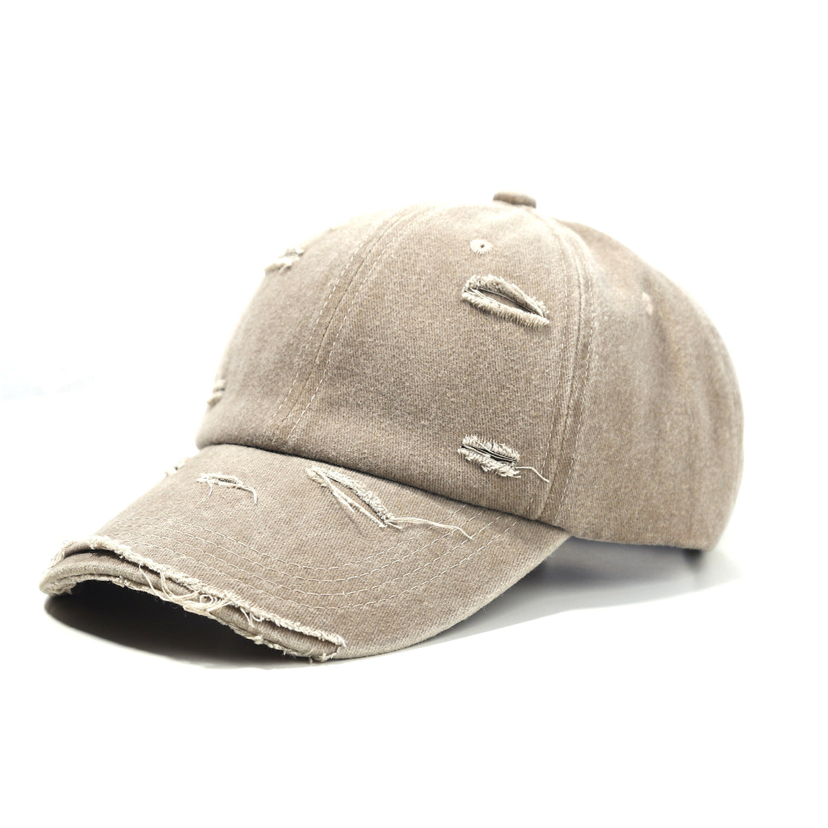 Damen-Baseballkappe im Used-Look