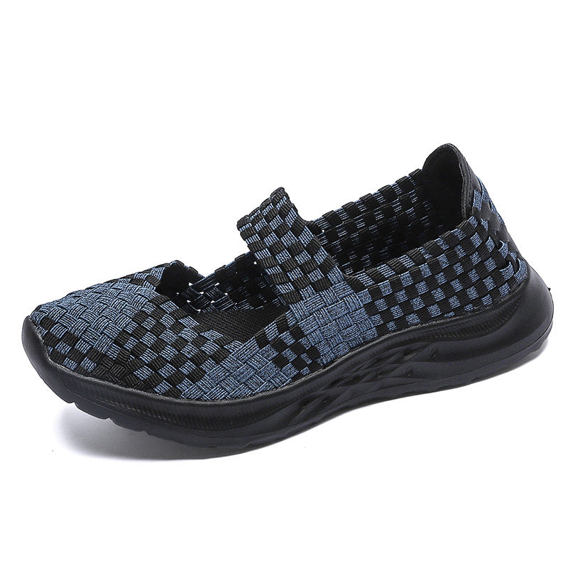 Damen Atmungsaktive Freizeitschuhe mit flexiblem Schnellschnürsystem EB