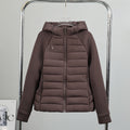 Damen Isolierte Steppjacke mit Kapuze und sportlichem Schnitt EB