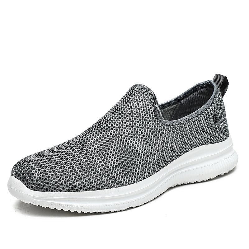Damen Atmungsaktive Slip-On Freizeitschuhe mit rutschfester Sohle EB
