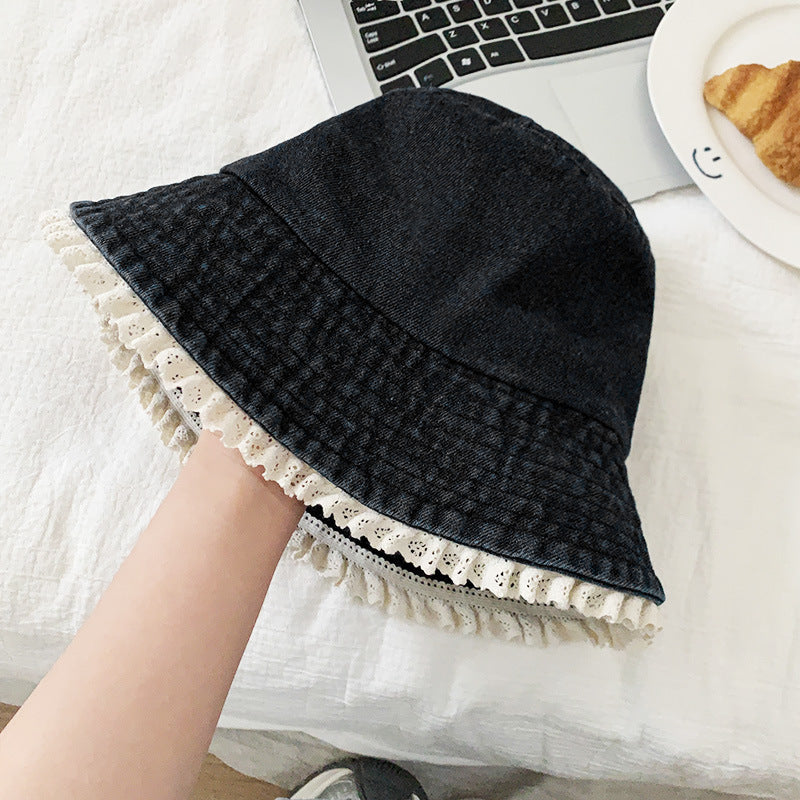 Schicker Denim-Bucket-Hat