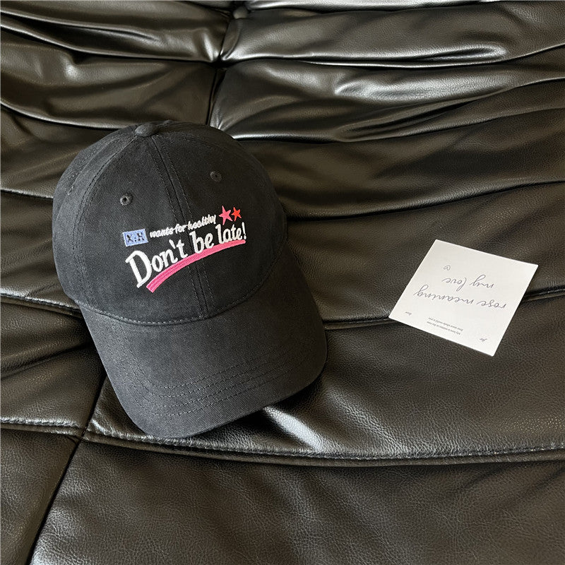 Lässige Baseballkappe aus Baumwolle mit Grafik