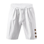 Herren lässige Sport-Shorts mit elastischem Bund und praktischen Seitentaschen EB