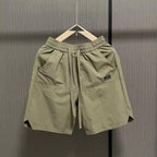 Herren lässige Sportshorts mit elastischem Bund und seitlichen Eingrifftaschen EB