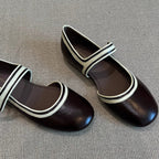 Damen Ballerinas mit modischen Riemchen EB