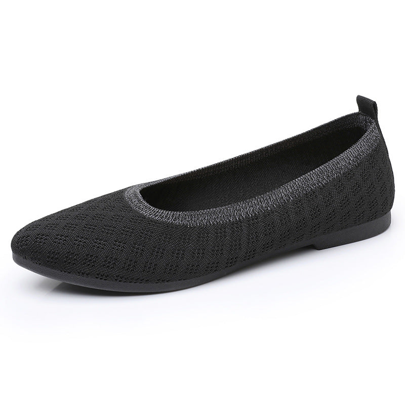 Damen Bequeme Strickschuhe EB