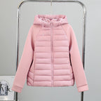 Damen Isolierte Steppjacke mit Kapuze und sportlichem Schnitt EB