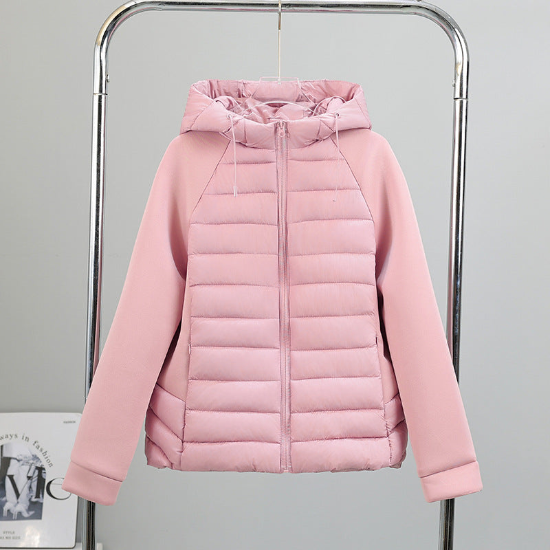 Damen Isolierte Steppjacke mit Kapuze und sportlichem Schnitt EB