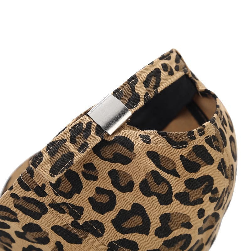 Damen-Baseballkappe mit Animal-Print