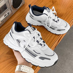 Damen Sportliche Laufschuhe mit atmungsaktiver Mesh-Oberfläche und dämpfender Sohle EB