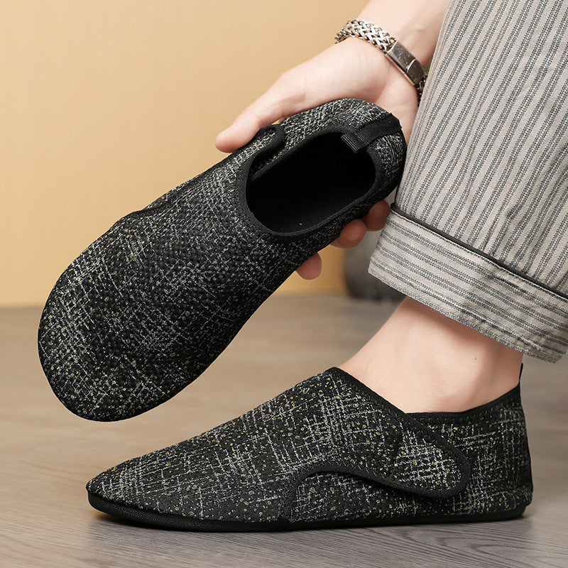 Damen Bequeme Strick-Hausschuhe mit flexiblem Design EB