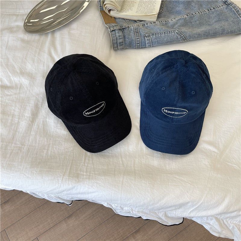 Lässige Damen-Baseballkappe aus Cord