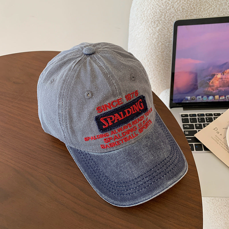 Lässige Denim-Baseball-Cap für Herren