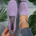 Damen Atmungsaktive Slip-On Schuhe aus Netzmaterial EB