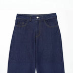 High-Waisted Jeansshorts für Damen mit weitem Bein