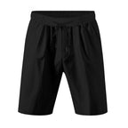 Knielange, leichte Funktionsshorts für Herren mit elastischem Bund