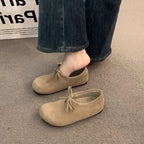 Damen Bequeme Clogs mit Satinband EB