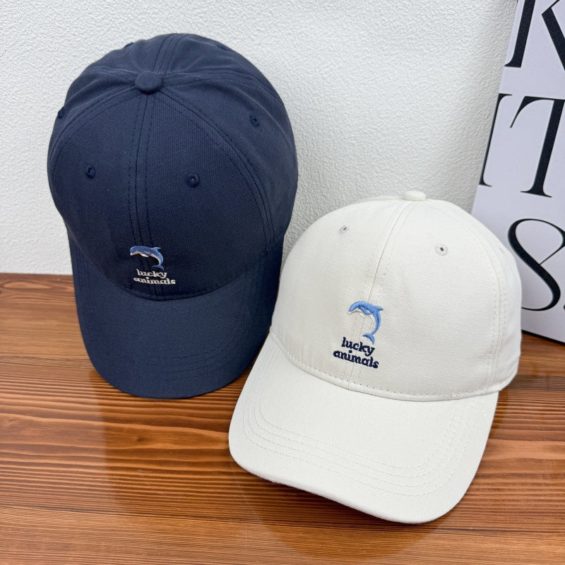 Lässige bestickte Herrenkappe