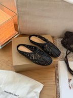 Damen Bequeme Netz-Mokassins mit weicher Innensohle und elastischem Design EB