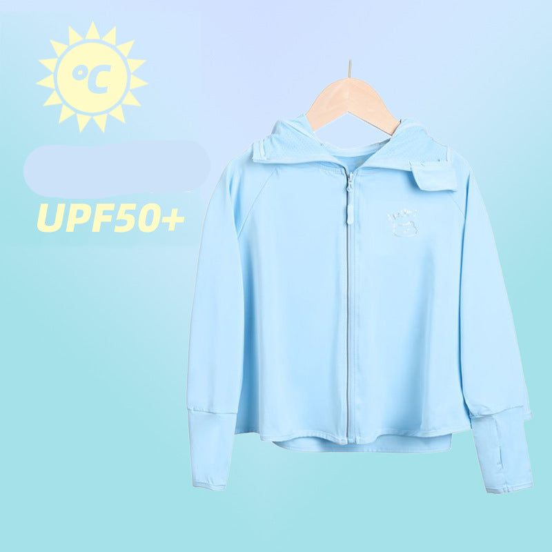 Damen atmungsaktive und wasserabweisende Sportjacke mit Kapuze EB