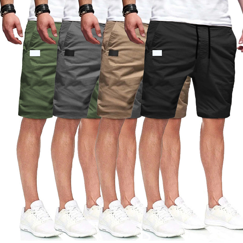 Herren sportliche Shorts mit seitlichen Taschen EB