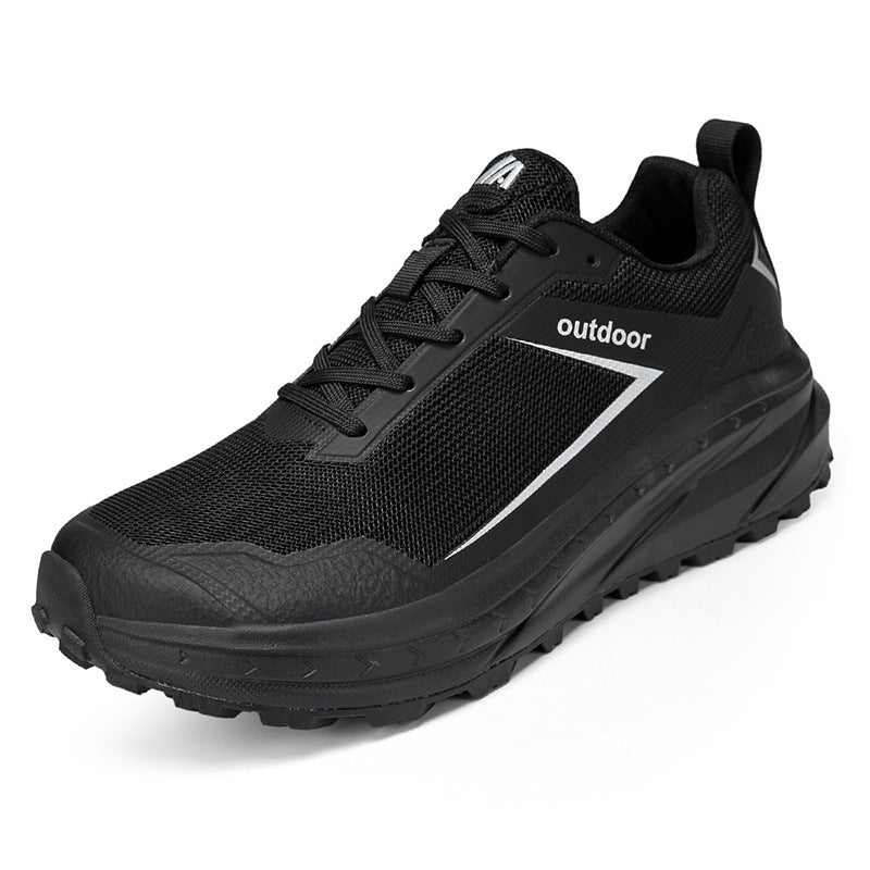 Unisex nan robuster Geländelaufschuh mit stoßdämpfender Zwischensohle und griffiger Profilsohle EB