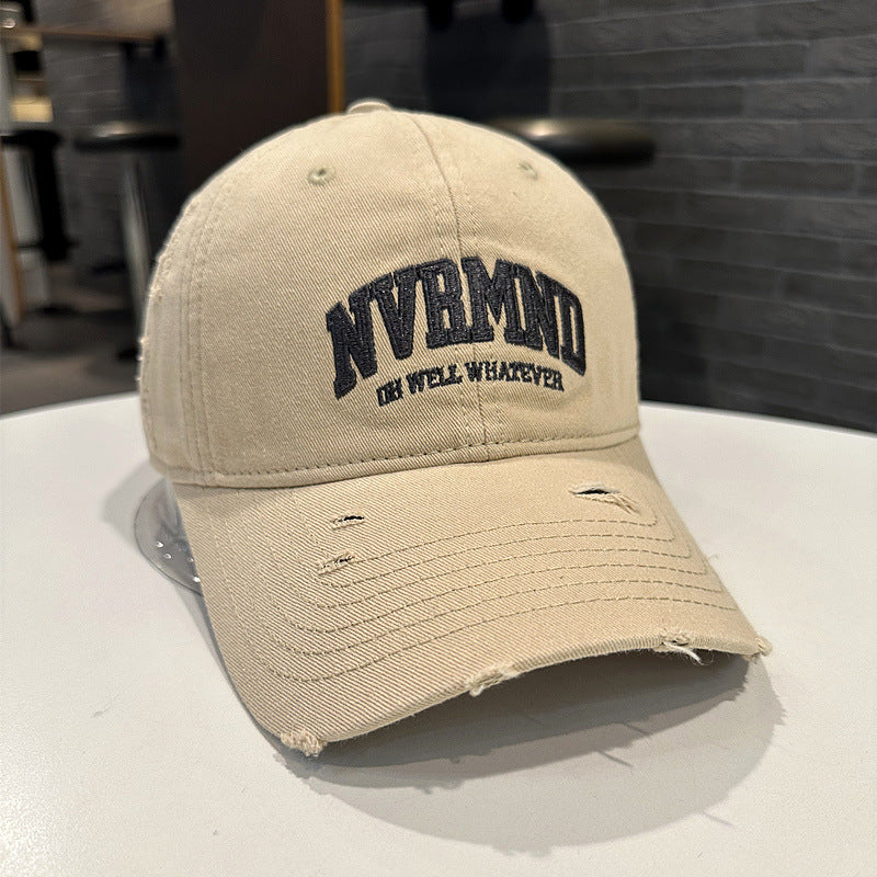 Herren-Baseballkappe mit Distressed-Grafik