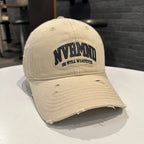 Herren-Baseballkappe mit Distressed-Grafik