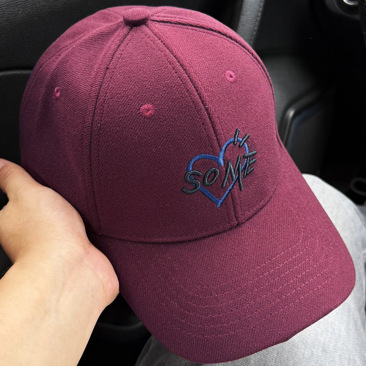 Bestickte lässige Baseballkappe für Herren