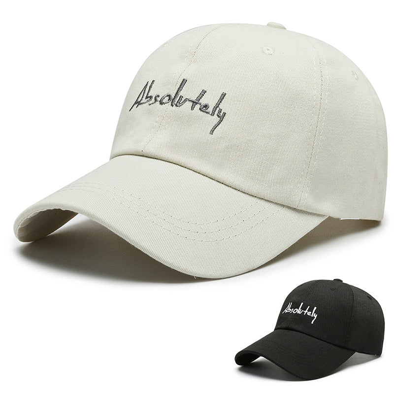 Lässige, bestickte Damen-Baseballkappe
