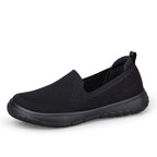 Damen Bequeme Slip-On Laufschuhe aus atmungsaktivem Mesh EB