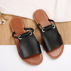 Damen Clogs mit geflochtenem Riemendesign und rutschfester Sohle EB