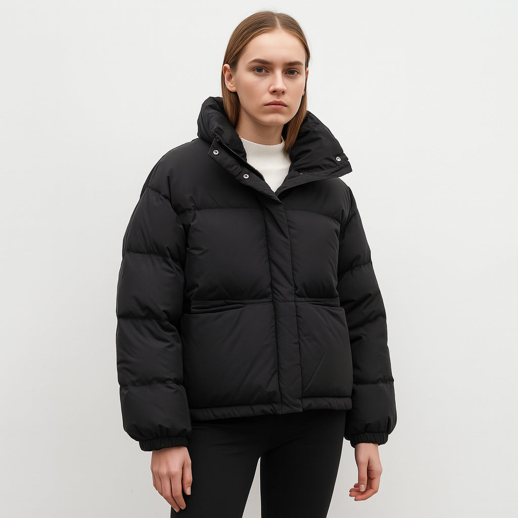 Damen Kompakte Winterjacke mit voluminösem Schnitt EB