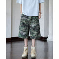 Herren Cargo-Shorts mit robustem Camouflage-Design und vielseitigen Taschen EB