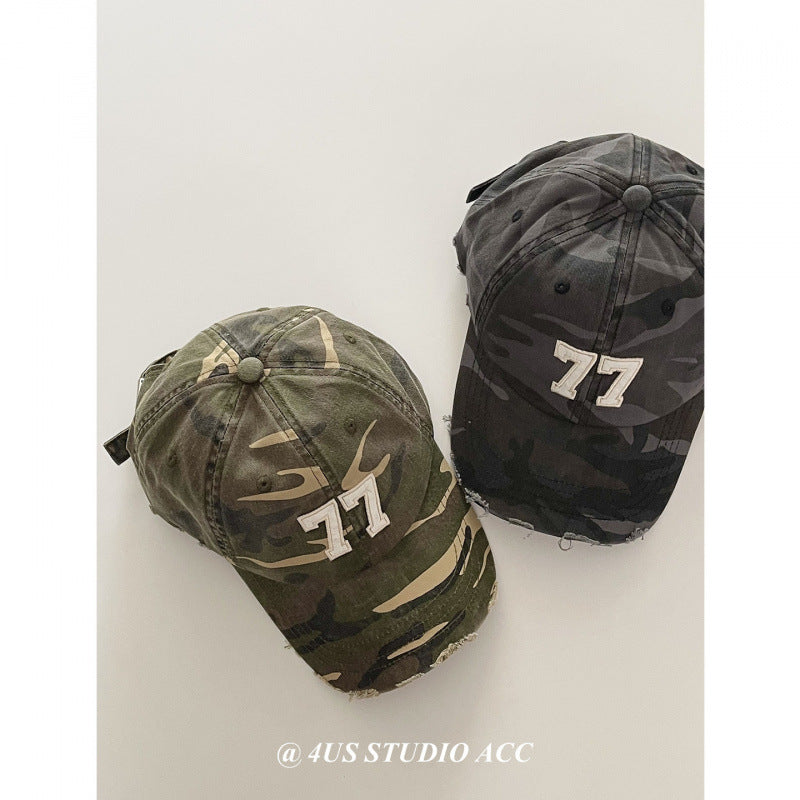 Damen Baseballcap in Camouflage