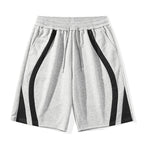 Herren Sportliche Shorts mit elastischem Bund und seitlichen Kontraststreifen EB
