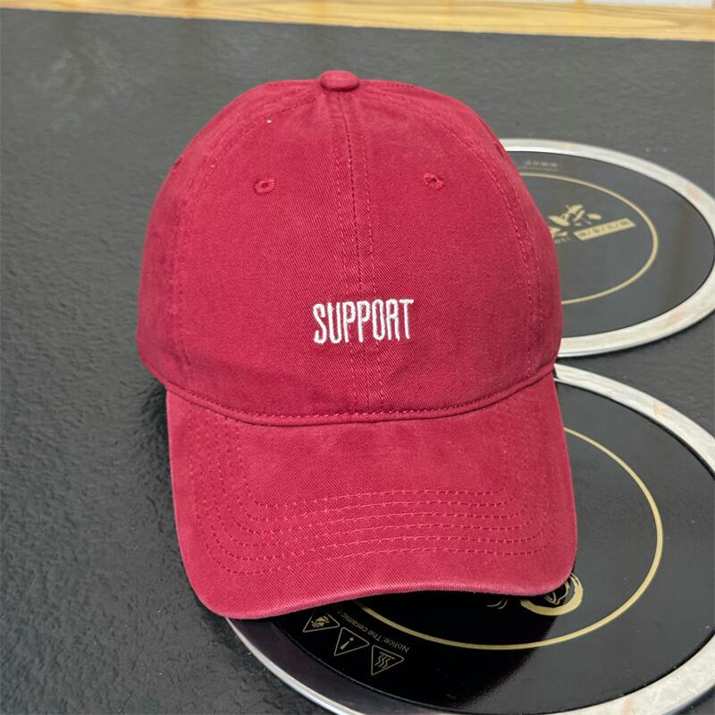Herren-Baseballcap mit „SUPPORT“-Stickerei