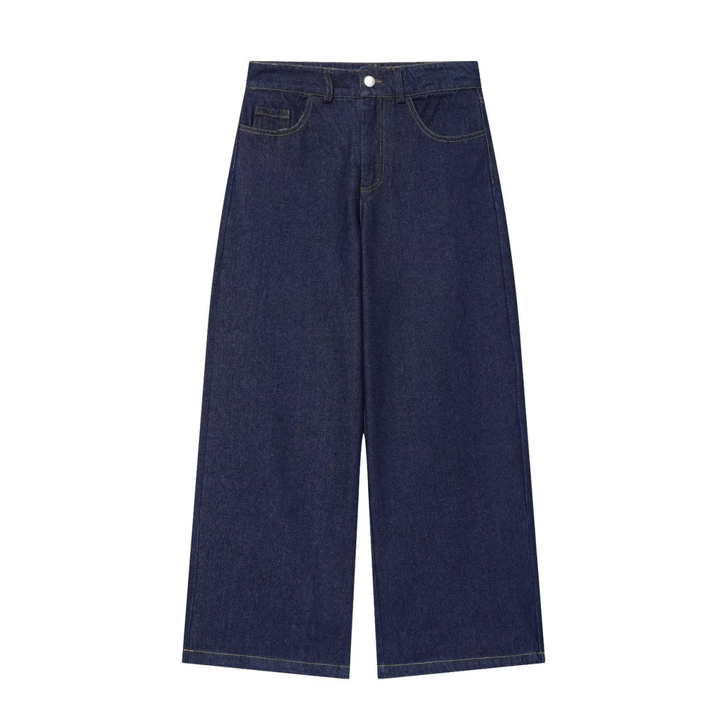 High-Waisted Jeansshorts für Damen mit weitem Bein