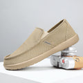 Damen Bequeme Slip-On Schuhe aus atmungsaktivem Material EB